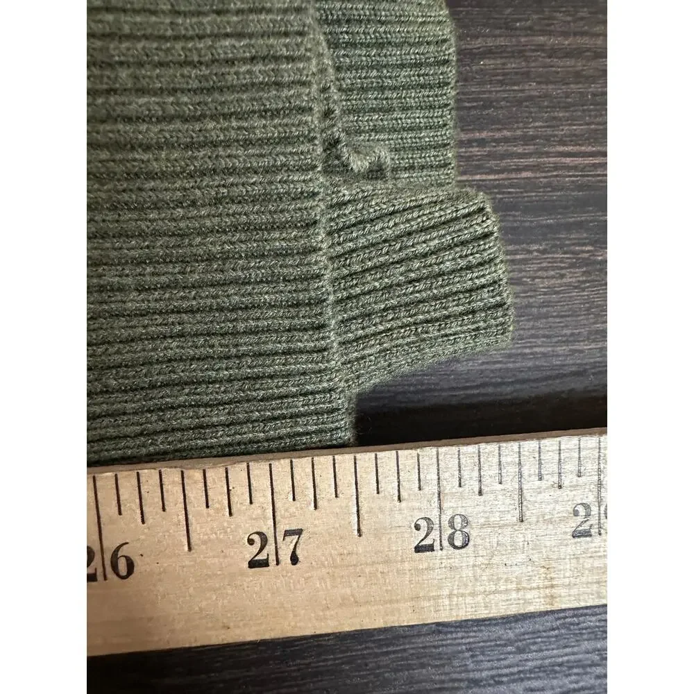Jos. A. Bank V-neck sweater Men's Sweater XXL 100% Pima Cotton Green